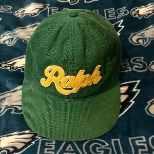 Polo by Ralph Lauren Green Cap with Yellow Logo